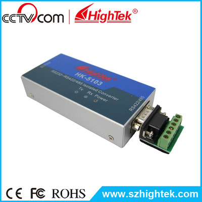 RS485/422至RS232有源轉(zhuǎn)換器 帶光電隔離、防雷與防靜電保護的工業(yè)通訊橋梁